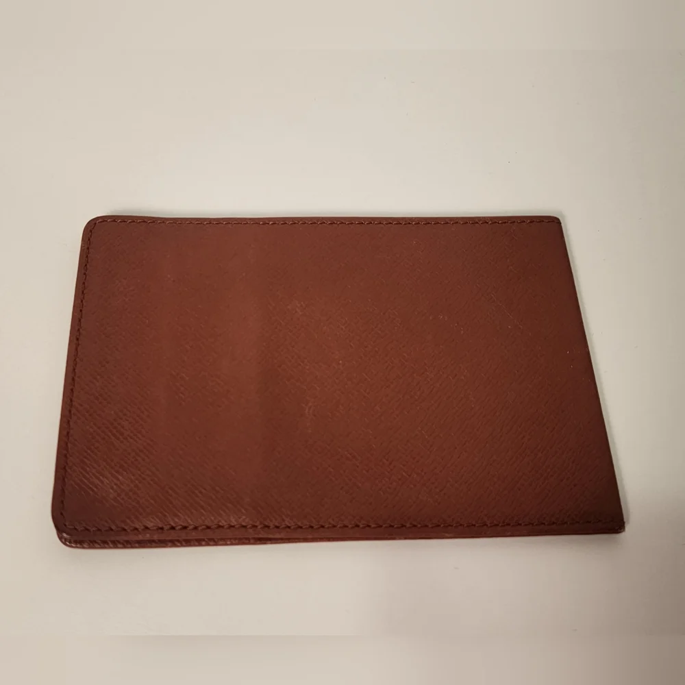 Louis Vuitton Brown Tan BiFold Card Holder